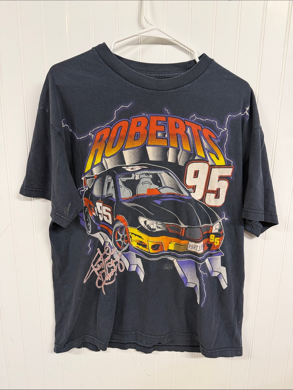95 Racing Graphic Tee - Black